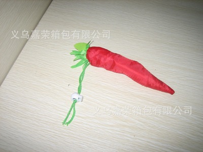 創(chuàng)意生活，綠色購(gòu)物之旅 蔬菜紅辣椒折疊購(gòu)物袋新品推薦